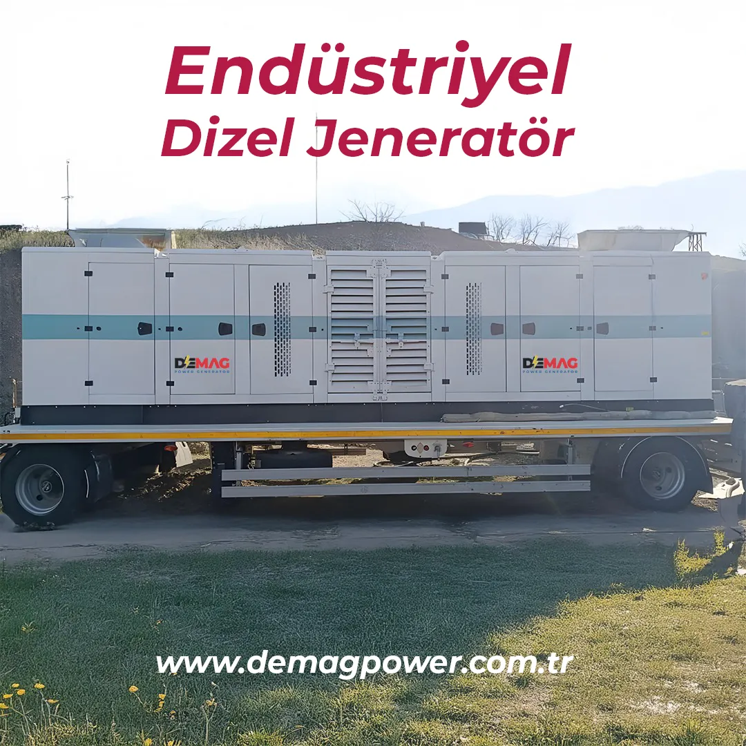 Endüstriyel Dizel Jeneratörler: Bilmeniz Gereken Her Şey | DEMAG Power Generator Endüstriyel Dizel Jeneratör